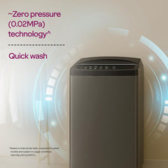 Godrej Smart Choice 7 Kg 5 Star, AI Tech, Fabrisafe Steel Drum, Magic Lint Filter, Fills Tub At ~0 Water Pressure, Fully-Automatic Top Load Washing Machine (WTEON ALP 70 5.0 FDUN GPGR, Graphite Grey)