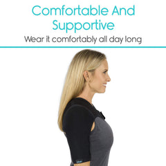 SYGA Left Shoulder Brace for Women Men Rotator Cuff,Adjustable Shoulder Support for Shoulder Pain Relief