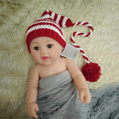 MOMISY Long Tail Ball Cap - Baby Photography & Photoshoot Prop-Red