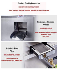 SYGA Sugarcane Juice Machine with Battery