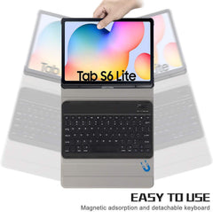 SYGA Keyboard Case for Samsung Galaxy Tab S6 Lite 10.4'' 2020 Model SM-P610 (Wi-Fi) SM-P615 (LTE) Detachable Wireless Bluetooth Keyboard_Pink