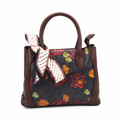 SYGA Women's Floral Shoulder Messenger Bag | Handbag with Zipper Closure, Stylish Daily Tote