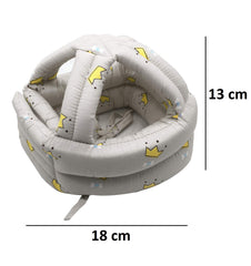 SYGA Baby Helmet Toddler Head Protector Upgrade Infant Safety Helmet Hat Breathable Head Drop Protection for Boys Girls Learn to Walk Crawling Adjustable Headguard Protective Products-Peach Piggy