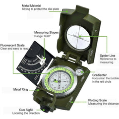 SYGA Multifunction Waterproof Military Army Compass K4580 Navigation Compass