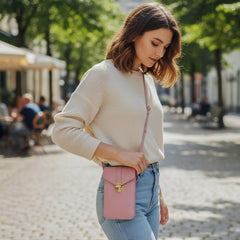 MOMISY Cell Phone Holster-Pink