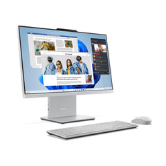 Lenovo Ideacentre AIO AMD Ryzen 5 7535HS 23.8" FHD IPS All-in-One Desktop(8GB RAM/512GB SSD/Win11/Microsoft 365 Basic + Office Home 2024/3Wx2 Speakers/5MP Camera/Wireless Keyboard & Mouse),F0HR009BIN
