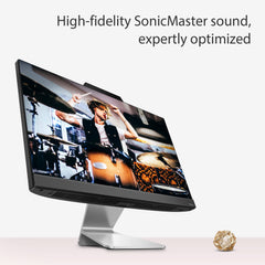 ASUS AIO A3202,21.45" FHD,Intel Celeron 7305, All-in-One PC (8GB/256GB/Windows 11/MS Office 365 Basic (1Year)*/Office 2024/Black/4.84 Kg), with Wireless Keyboard & Wireless Mouse, A3202WBA-BPB009WS