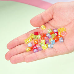 SYGA Beads for Kids Crafts Children's Jewelry Making Kit DIY Bracelets Necklace Hairband and Rings Craft Kits Birthday for 4, 5, 6, 7-Year-Old Little Girls-Multicolor (Design-1)