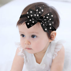 SYGA 3 Pcs Baby Girl Headband Strechable Bow Crown Flower Soft Hairband Suitable For 0-3 Years (Color 11)