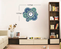 SYGA Royal Circles Wall Clock Stickers_17