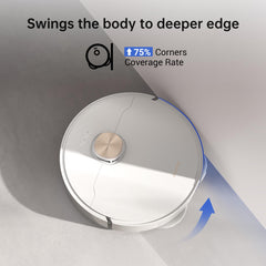 DREAME L10s Ultra Robot Vacuum Cleaner Washer with Self-Cleaning Base Station (Dust Drain, Automatic Cleaning) AI Obstacle Detection 3D, 5300Pa Suction Power, 210 Minutes Battery, WiFi/APP/Alexa