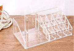 SYGA 1 Piece Crystal Clear Transparent Acrylic Cosmetic Lipsticks Nail Art Organiser