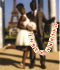 SYGA Combo Set of 13 Valentine's Party Photo Booth Props & Just Married Banner