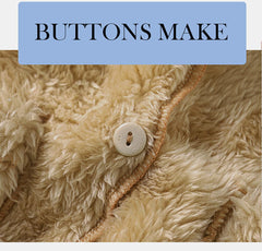 MOMISY Unisex Baby Girls Boys Faux Fur Sleeveless Vest Coat Lightweight V-Neck Short Gilet for Toddler (1 to 2 years, Khaki)
