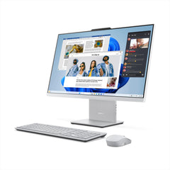 Lenovo IdeaCentre AIO 13th Gen Core™ i3-1315U 27" FHD IPS (8GB RAM/512GB SSD/Windows11/Office 24/3Wx2 Harman Speakers/Wireless EOS Keyboard & Mouse, Cloud Grey), F0HM00PKIN All-in-One Desktop
