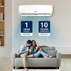 Voltas 1 Ton 3 Star, Inverter Split AC (Copper, LED Display, Anti-dust Filter, 123V Vectra Elegant, White)