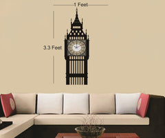 SYGA Classic Tower Wall Stickers Clock_14