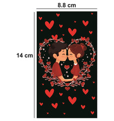SYGA Set of 8 Exciting Lives Love Story Romantic Love Cards - Birthday, Anniversary Gift, Pre Wedding Photo Shoot, Post Wedding Photoshoot_Multi