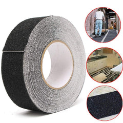 SYGA Anti Slip Adhesive Stickers Floor Safety Non Skid Tape(Black) 5cm x 5 Meter