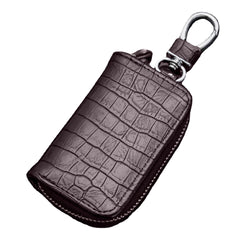 SYGA Car Key Bag Creative Style Car Zipper Fashion Protective Case for Men and Women(Key Brown)