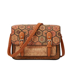 SYGA Canvas Tote Bag for Women, Floral Print, Strap Handle and Zip Closure