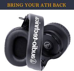 SYGA Headset Replacement Ear Cushion Pads Compatible for Ath-M50 / M50S (Black)