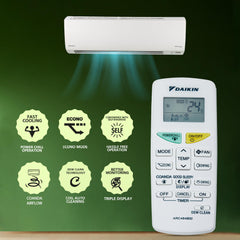 Daikin 1.5 Ton 3 Star Inverter Split AC (Copper, PM 2.5, Apataito Filter, ATKL50UV16VAF, White)