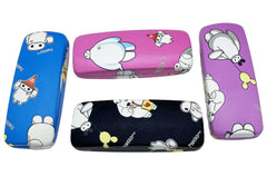 SYGA 1 Piece Cartoon Pattern Hard Eyeglasses Protector Case for Children Spectacles Sunglasses (Color & Design May Vary)