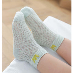 MOMISY 5 Pairs Tube Socks for children Toddlers Infant Baby Girl Boys (ThinCrown-Boys, 3 Year to 5 Year)