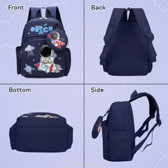 SYGA Children's Nylon Cute Cartoon Backpack with Coin Purse, Suitable for 3-6 Years Old(Bunny - Light Pink)