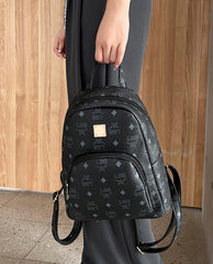 SYGA Floral Large Backpack ladeis Bag Large Capacity Women's Backpack Brown