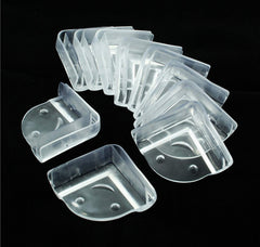 SYGA Set of 16 Transparent C Shape Baby Safety Corner Gaurd Baby Proofing Corner Protector