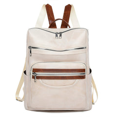 SYGA Women Stylish Checkered Backpack – Waterproof, Anti-Theft, Daily Wear-Resistant Design