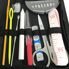 Syga 134 Pieces Portable DIY to Mending and Repair Sewing Supplies Mini Sew Kits for Traveler Thread & Needles & Accessories
