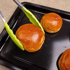 SYGA 1 Piece Silicone Cooking Tong,Stainless Steel Material with Heat Resistant Premium Silicone Grip