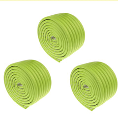 SYGA Set of 3 Green Baby Lining Strip Edge Guard Cushion Corner Cover Tape Infant Bump Protector