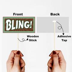 SYGA Set of 27 Birthday Party Props, Pre Wedding Party Props, Wedding Party Props, Baby Shower Party Props, Suitable Props for All Party Theme Photo Booth Props