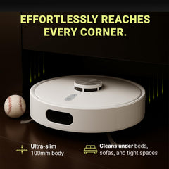 TIRON TRV 20 Max Robotic Vacuum Cleaner, Self-Empty Station, 2-in-1 Vacuum & Mop, Lidar Navigation, 5000 Pa Suction, Highest Battery & Longest Runtime, Obstacle Climbing, Advanced Mapping