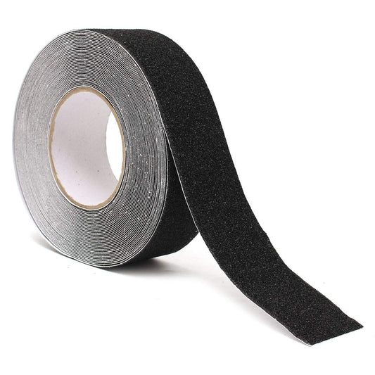 SYGA Anti Slip Adhesive Stickers Floor Safety Non Skid Tape(Black) 5cm x 5 Meter