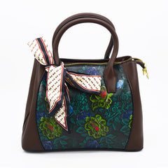 SYGA Women's Floral Shoulder Messenger Bag | Handbag with Zipper Closure, Stylish Daily Tote