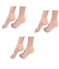 SYGA Set of 6 Heel Foot Protector,Plantar Fasciitis Foot Arch Support Ankle Pain Relief Socks_Skin