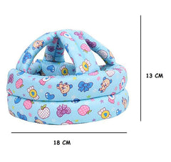 SYGA 1 Piece Infant, Toddler & Baby Child Helmet Head Protector Cushion Bonnet_BlueAppleCandy