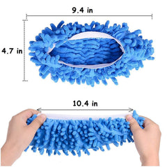 SYGA 2 Pieces Multi-Purpose Cleaning Cloths Mop Slipper(Random Color)
