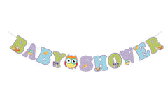 SYGA Cute Baby Shower Banner for Baby Shower Party and Maternity Shoot
