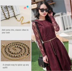Syga Women Pearl Waist Chain BeltSuitable Size for Waist 26-40