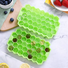 SYGA Soft Honeycomb Ice Cube Trays Silicone Ice Mould (Random Color)