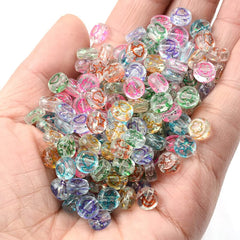 SYGA Beads for Kids Crafts Children's Jewelry Making Kit DIY Bracelets Necklace Hairband and Rings Craft Kits Birthday for 4, 5, 6, 7-Year-Old Little Girls-Multicolor (Design-1)