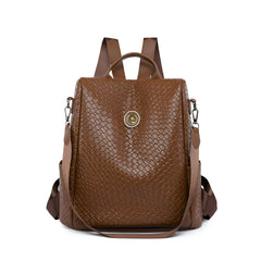 SYGA Women's New Woven Pattern Large Capacity Backpack