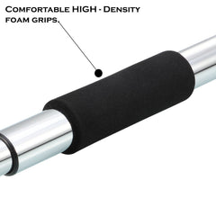 SYGA Pull Up Adjustable Gym Bar with Foam Grip for Home Workouts