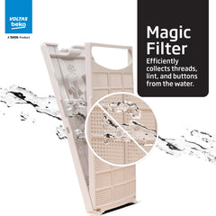 Voltas Beko, A Tata Product 10 Kg 5 Star Fully-Automatic Top Loading Washing Machine (WTL1006UEA/OBS1060, Grey, Double Waterfall Technology)
